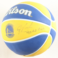 Joe Smith Signed Warriors Logo NBA Basketball Inscribed "'95 #1 Pick" (AWM) at PristineAuction.com