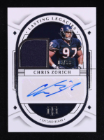 Chris Zorich 2023 Panini National Treasures Lasting Legacies Materials #12 #03/99 at PristineAuction.com