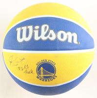Joe Smith Signed Warriors Logo NBA Basketball Inscribed "'95 #1 Pick" (AWM) at PristineAuction.com