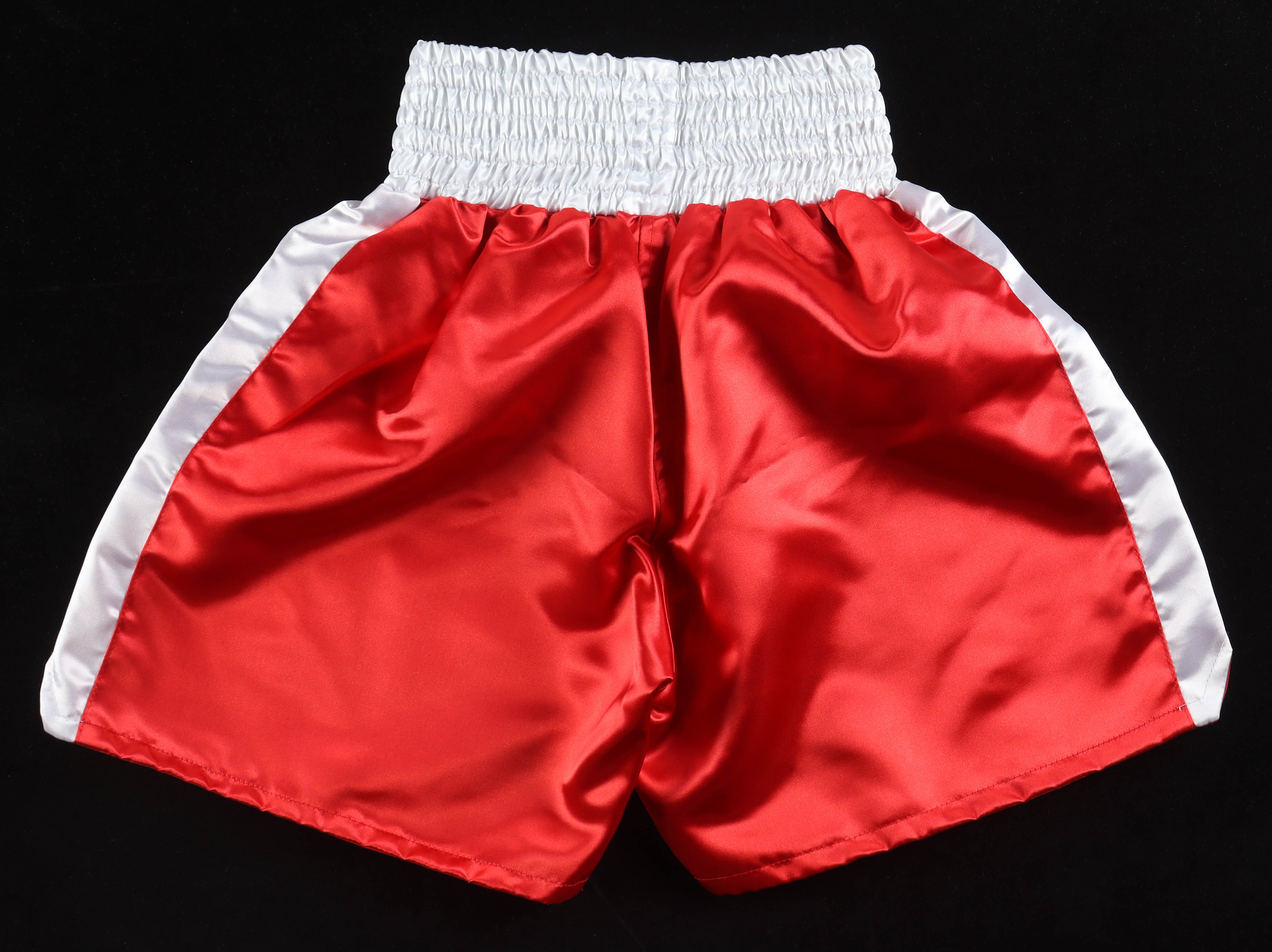 Michael Spinks "Jinx" Signed Boxing Shorts (New England Picture) at PristineAuction.com Michael Spinks "Jinx" Signed Boxing Shorts (New England Picture) at PristineAuction.com
