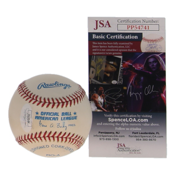 Harold Baines Signed OAL Baseball (JSA) at PristineAuction.com Harold Baines Signed OAL Baseball (JSA) at PristineAuction.com
