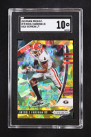 Mecole Hardman Jr. 2020 Panini Prizm Draft Picks Prizms Gold Ice #73 #1/7 (SGC 10) at PristineAuction.com