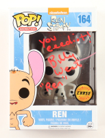 Billy West Signed "Ren & Stimpy" #164 Ren Funko Pop! Vinyl Figure Inscribed "You Eeediot!" & "Ren" (Beckett) at PristineAuction.com