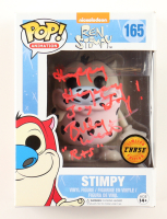Billy West Signed "Ren & Stimpy" #165 Stimpy Funko Pop! Vinyl Figure Inscribed "Happy Happy Joy Joy!" & "R + S" (Beckett) at PristineAuction.com