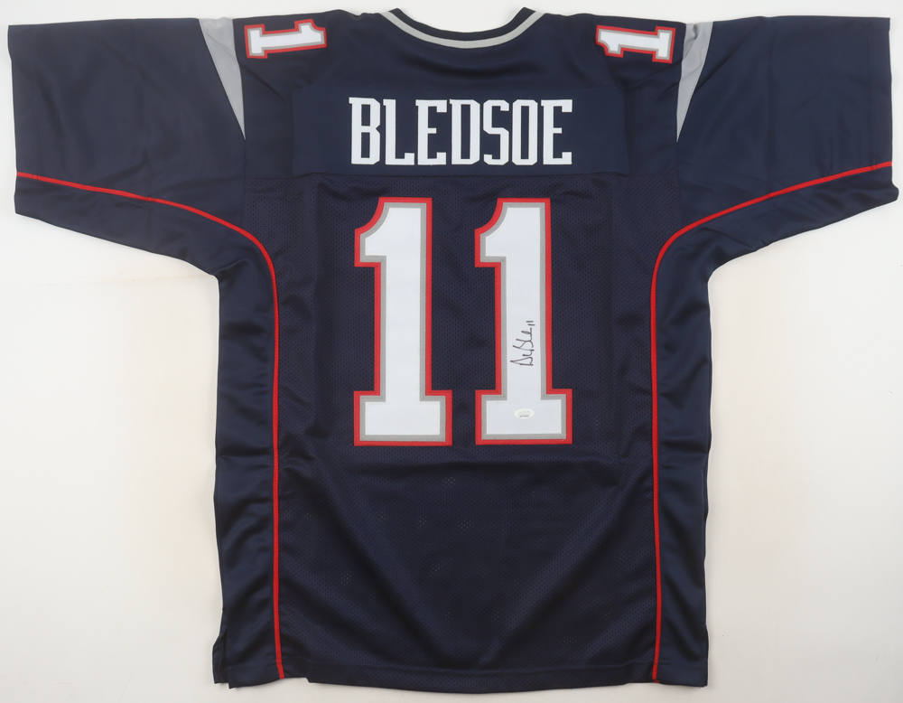 Drew Bledsoe Signed Jersey (JSA) at PristineAuction.com Drew Bledsoe Signed Jersey (JSA) at PristineAuction.com