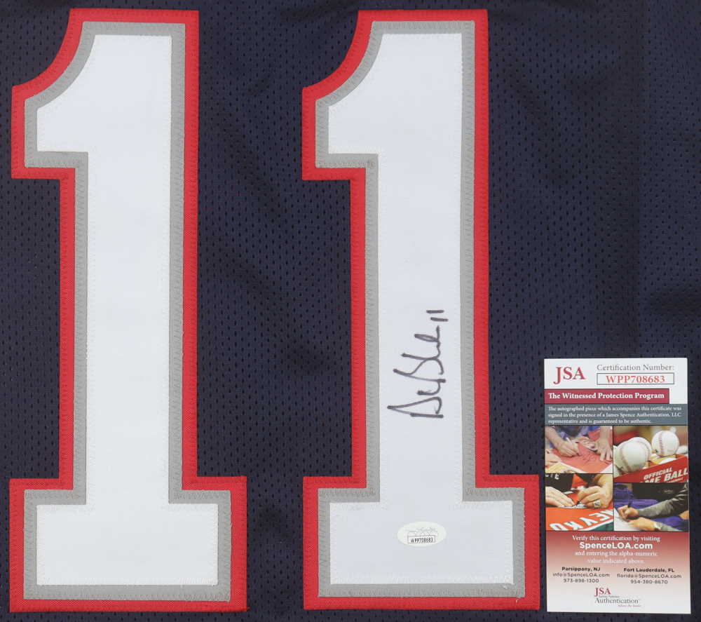 Drew Bledsoe Signed Jersey (JSA) at PristineAuction.com Drew Bledsoe Signed Jersey (JSA) at PristineAuction.com