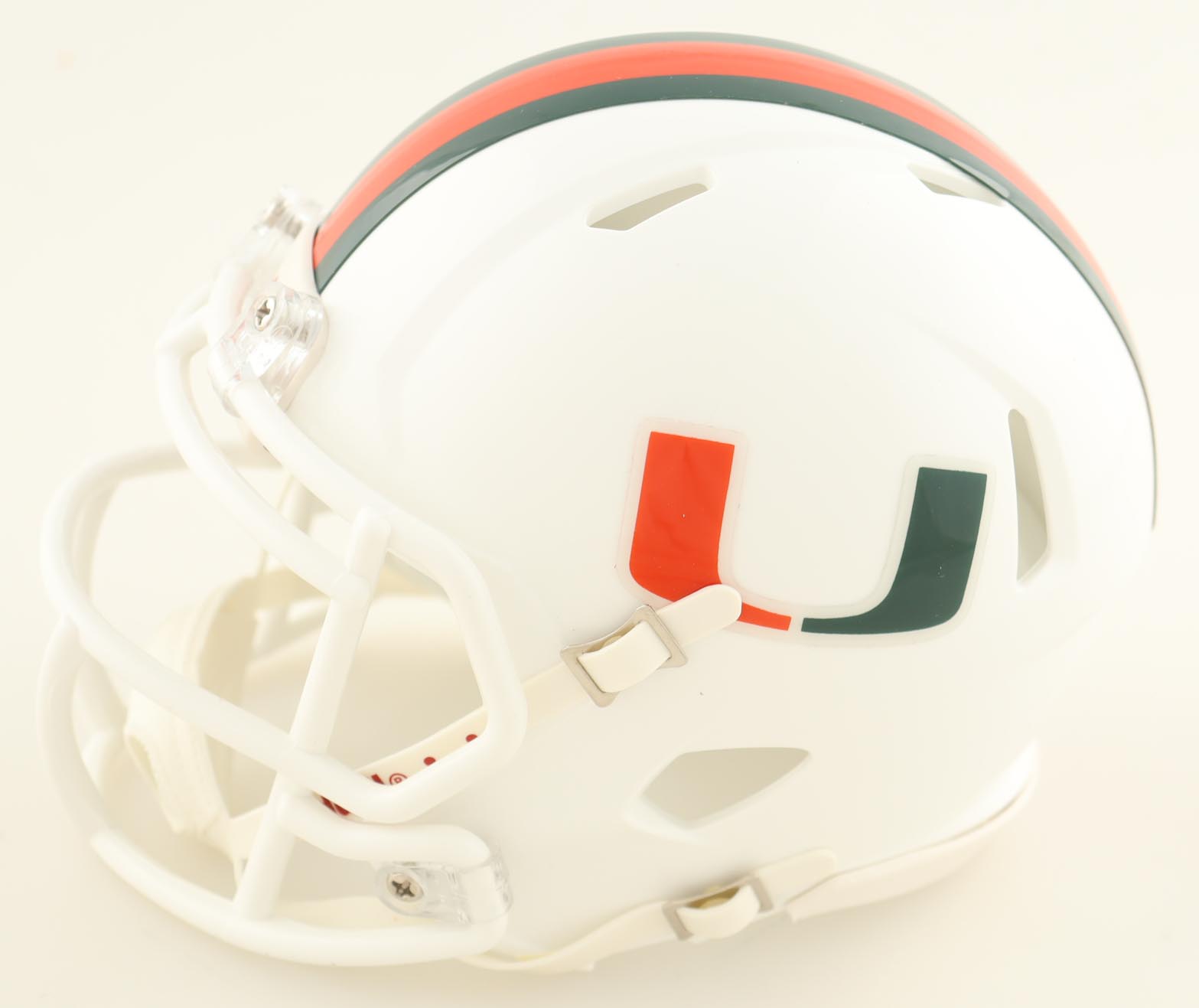 Mario Cristobal Signed Miami Hurricanes Speed Mini Helmet Inscribed "Go Canes!" (JSA) at PristineAuction.com Mario Cristobal Signed Miami Hurricanes Speed Mini Helmet Inscribed "Go Canes!" (JSA) at PristineAuction.com