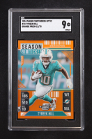 Tyreek Hill 2024 Panini Contenders Optic Orange #34 #21/75 (SGC 9) at PristineAuction.com