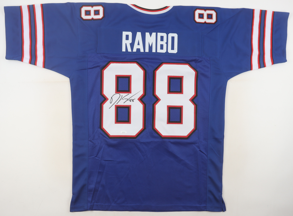 Dawson Knox Signed "Rambo" Jersey (JSA) at PristineAuction.com Dawson Knox Signed "Rambo" Jersey (JSA) at PristineAuction.com