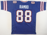 Dawson Knox Signed "Rambo" Jersey (JSA) at PristineAuction.com