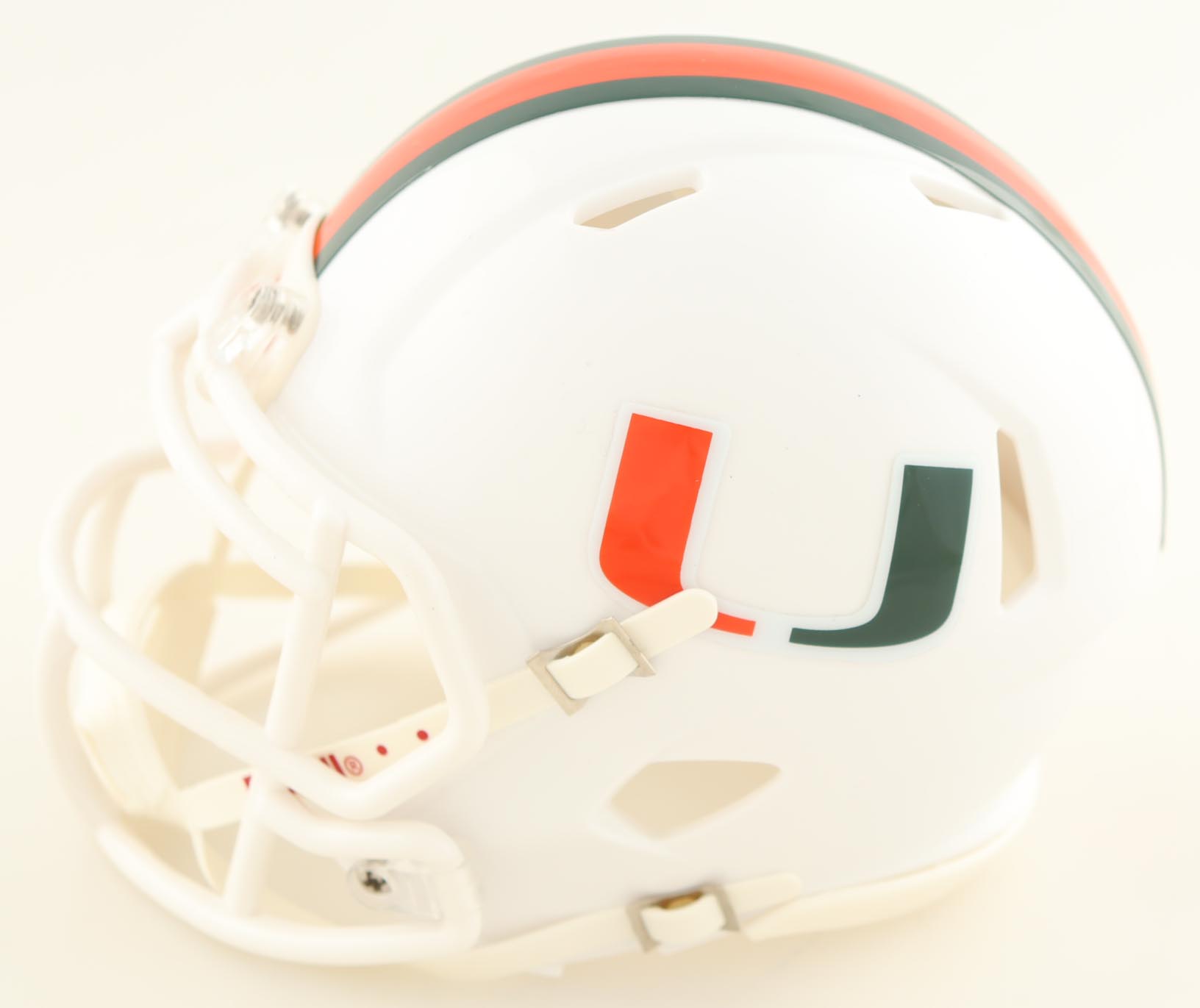 Mark Fletcher Signed Miami Hurricanes Speed Mini Helmet Inscribed "Go Canes!" (JSA) at PristineAuction.com Mark Fletcher Signed Miami Hurricanes Speed Mini Helmet Inscribed "Go Canes!" (JSA) at PristineAuction.com