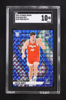 Zach Edey 2024-25 Panini Mosaic Mosaic Blue #248 RC #080/199 (SGC 10) at PristineAuction.com