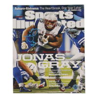 Jonas Gray Signed Patriots 8x10 Photo (Beckett) at PristineAuction.com