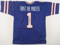 Sean McDermott Signed "Trust The Process" Jersey (JSA) at PristineAuction.com
