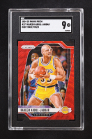 Kareem Abdul-Jabbar 2024-25 Panini Prizm Prizms Ruby Wave #279 (SGC 9) at PristineAuction.com