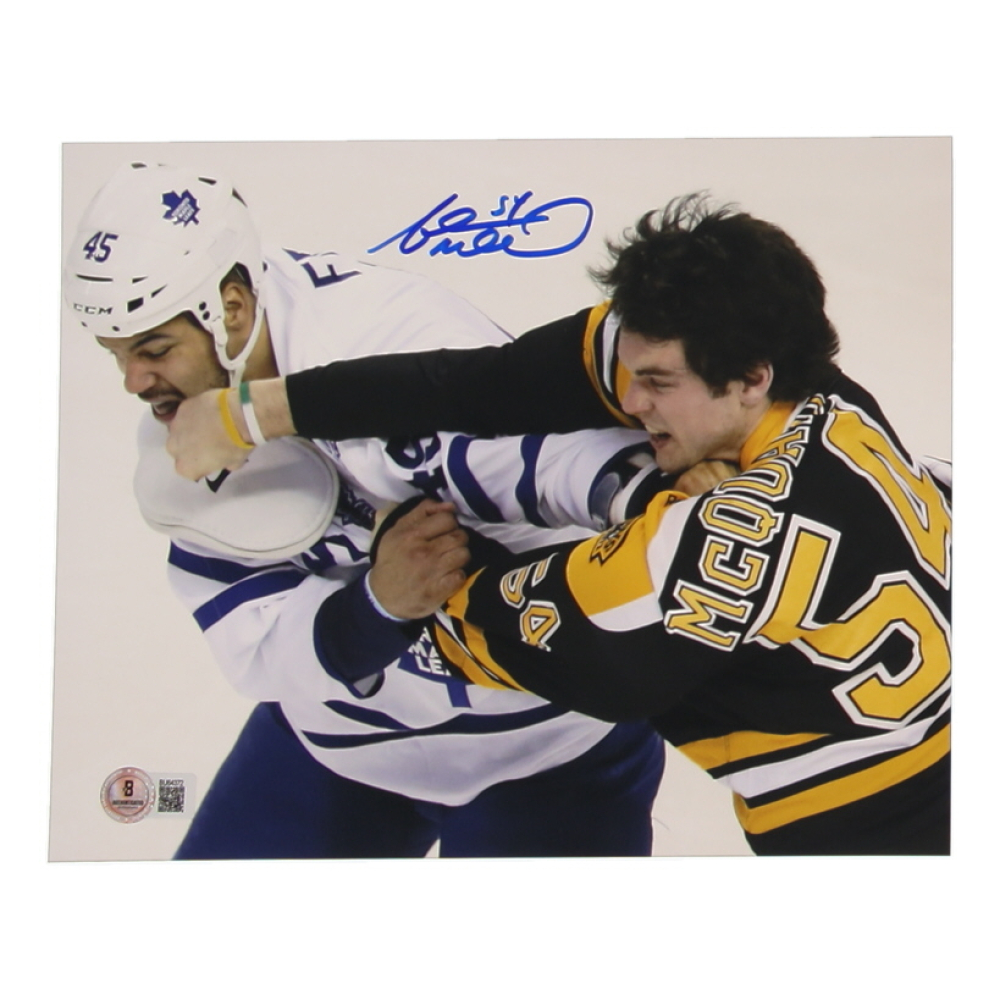 Adam McQuaid Signed Bruins 8x10 Photo (Beckett) at PristineAuction.com