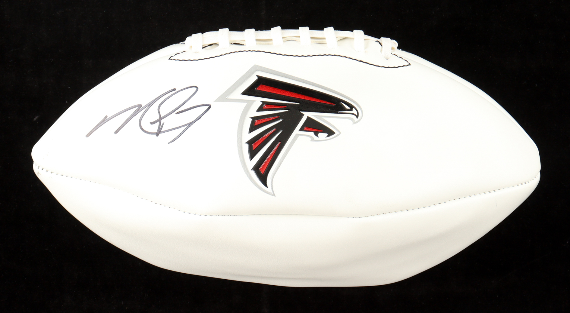 Michael Vick Signed Falcons Logo Football (Beckett) at PristineAuction.com Michael Vick Signed Falcons Logo Football (Beckett) at PristineAuction.com