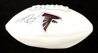 Michael Vick Signed Falcons Logo Football (Beckett) at PristineAuction.com