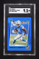 Amon-Ra St. Brown 2021 Donruss Press Proof Blue #284 RR RC (SGC 9.5) at PristineAuction.com