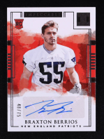 Braxton Berrios 2018 Panini Impeccable AU RC #184 #48/75 RC at PristineAuction.com