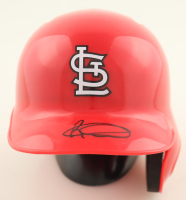 Rainiel Rodriguez Signed Cardinals Mini Batting Helmet (JSA) at PristineAuction.com