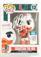 Rueben Bain Jr. Signed "Miami Hurricanes" #12 Sebastian The Ibis Funko Pop! Vinyl Figure (JSA) at PristineAuction.com