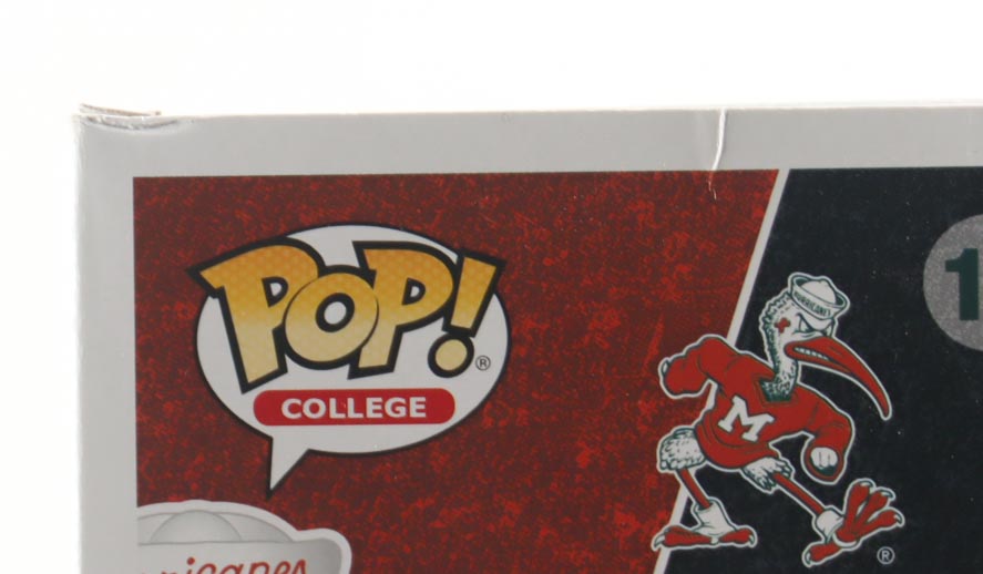 Francis Mauigoa Signed "Miami Hurricanes" #12 Sebastian The Ibis Funko Pop! Vinyl Figure (JSA) at PristineAuction.com Francis Mauigoa Signed "Miami Hurricanes" #12 Sebastian The Ibis Funko Pop! Vinyl Figure (JSA) at PristineAuction.com