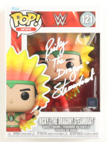 Ricky "The Dragon" Steamboat Signed WWE #121 Funko Pop! Vinyl Figure (Beckett) at PristineAuction.com