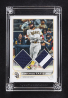 Fernando Tatis Jr. 2022 Jersey Fusion Topps Dual Game Used Swatch #FTJ18 #75/75 at PristineAuction.com