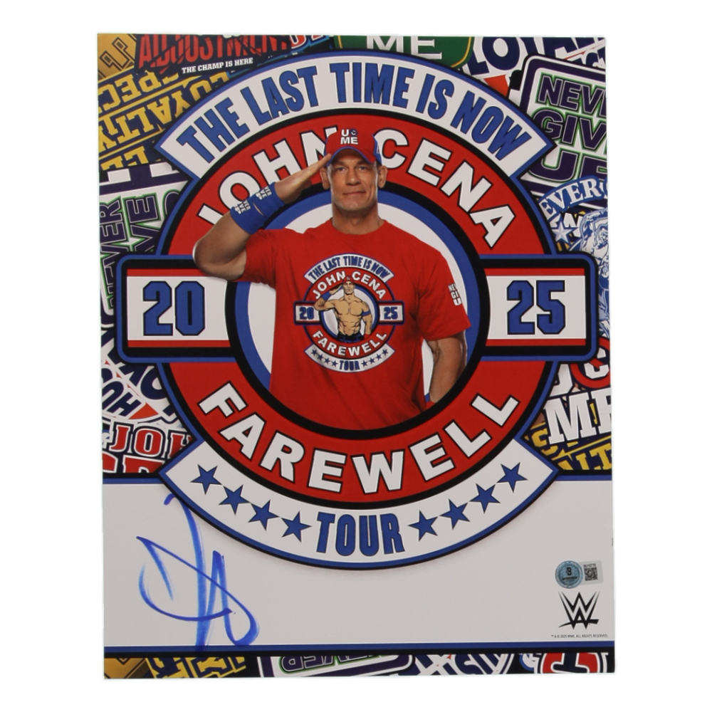 John Cena Signed WWE 11x14 Photo (Beckett) at PristineAuction.com