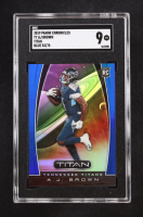 A.J. Brown 2019 Panini Chronicles Titan Blue #T7 RC #53/75 (SGC 9) at PristineAuction.com