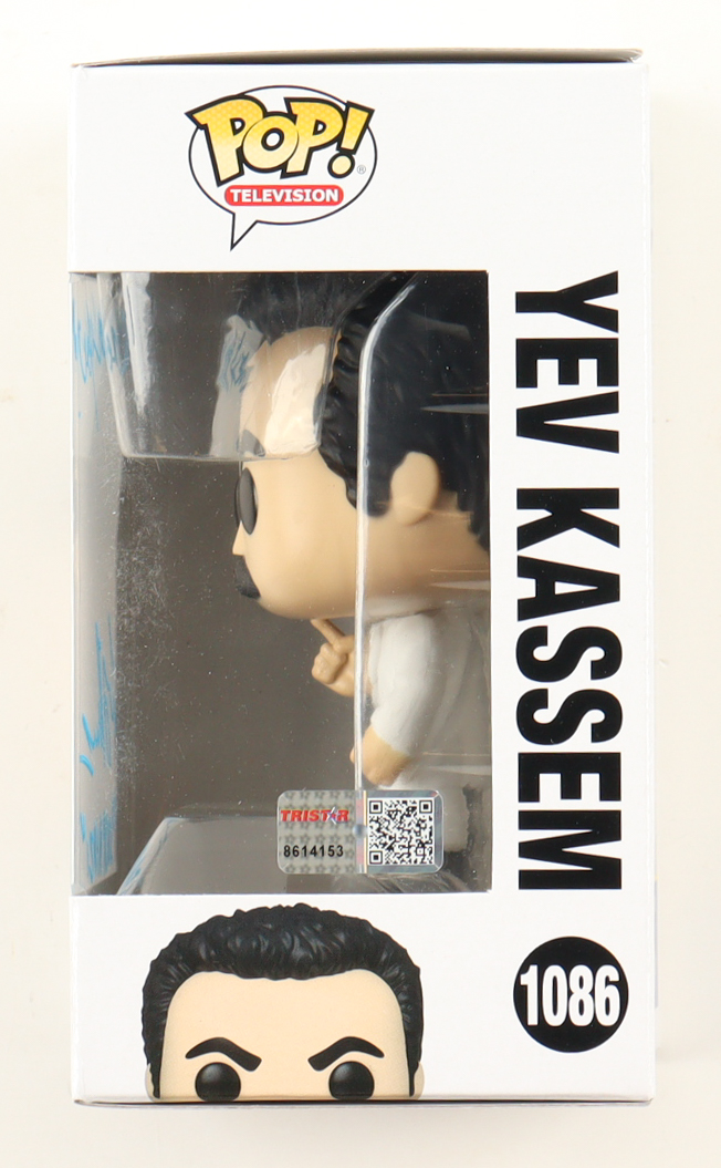 Larry Thomas Signed "Seinfeld" #1086 Yev Kassem Funko Pop! Vinyl Figure Inscribed "Soup Nazi" & "No Soup For You!" (TriStar) at PristineAuction.com Larry Thomas Signed "Seinfeld" #1086 Yev Kassem Funko Pop! Vinyl Figure Inscribed "Soup Nazi" & "No Soup For You!" (TriStar) at PristineAuction.com