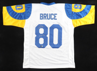 Isaac Bruce Signed Jersey Inscribed "HOF 20" (Beckett) at PristineAuction.com