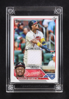 Ronald Acuna Jr. 2024 Jersey Fusion Game Used Swatch #RAJ18 at PristineAuction.com