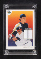 Carlton Fisk 2024 Jersey Fusion Upper Deck Game Used Swatch #CF91 at PristineAuction.com