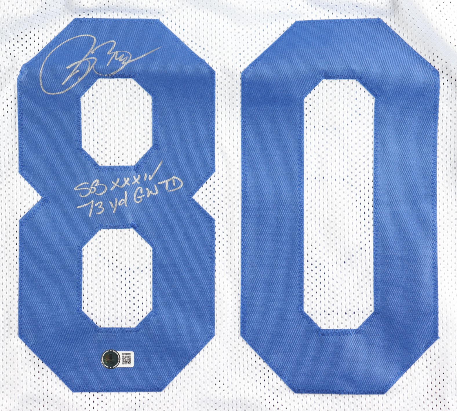 Isaac Bruce Signed Jersey (Beckett) at PristineAuction.com Isaac Bruce Signed Jersey (Beckett) at PristineAuction.com