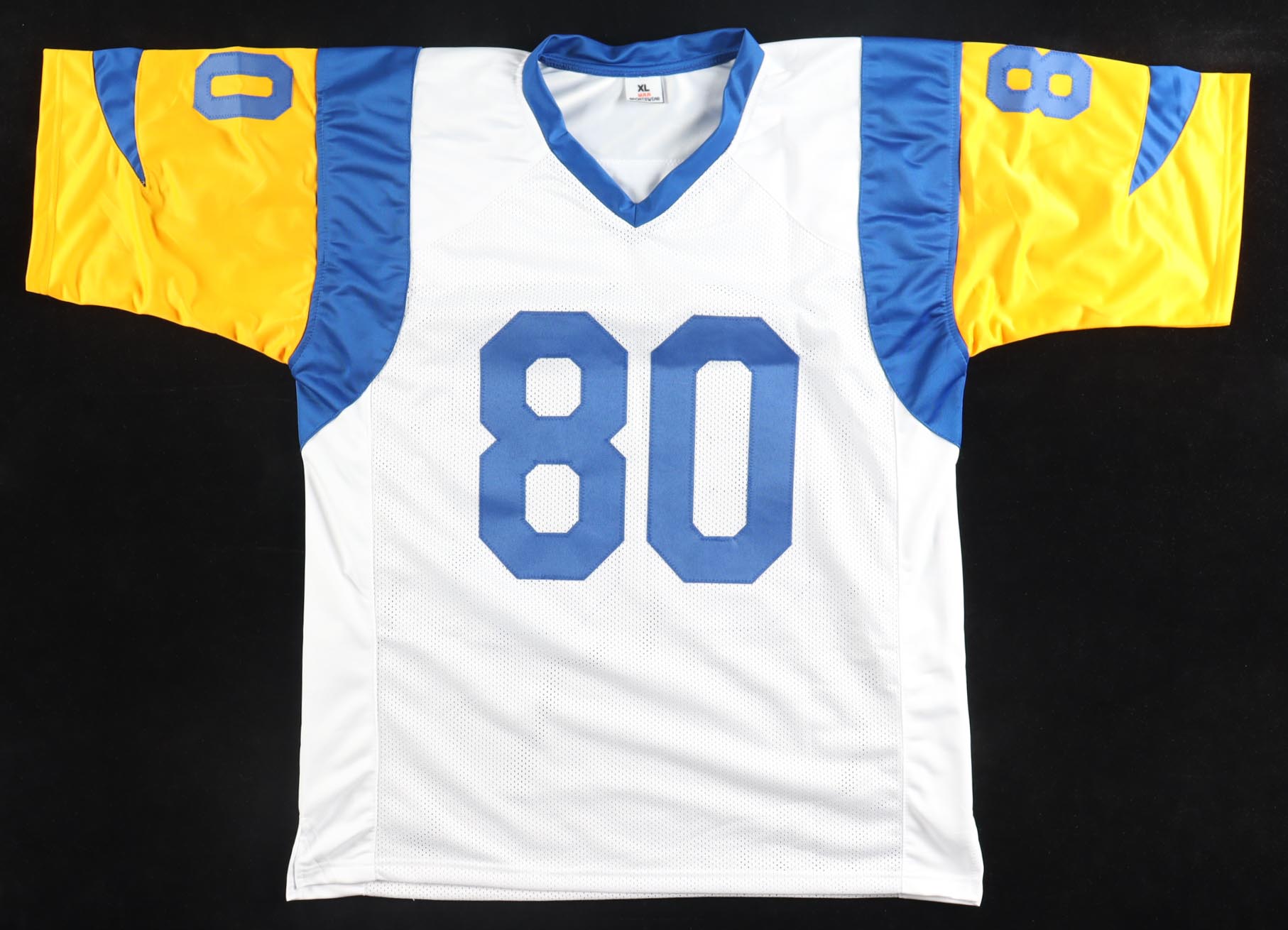 Isaac Bruce Signed Jersey (Beckett) at PristineAuction.com Isaac Bruce Signed Jersey (Beckett) at PristineAuction.com