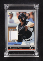 Carlton Fisk 2024 Jersey Fusion Leaf Game Used Swatch #CF91 at PristineAuction.com