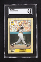 Barry Bonds 1987 Topps #320 RC (SGC 8) at PristineAuction.com