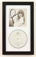Taylor Swift Signed Custom Framed "The Tortured Poets Department" CD Album Insert Display with Disc (PSA) at PristineAuction.com