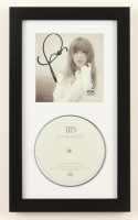 Taylor Swift Signed Custom Framed "The Tortured Poets Department" CD Album Insert Display with Disc (PSA) at PristineAuction.com