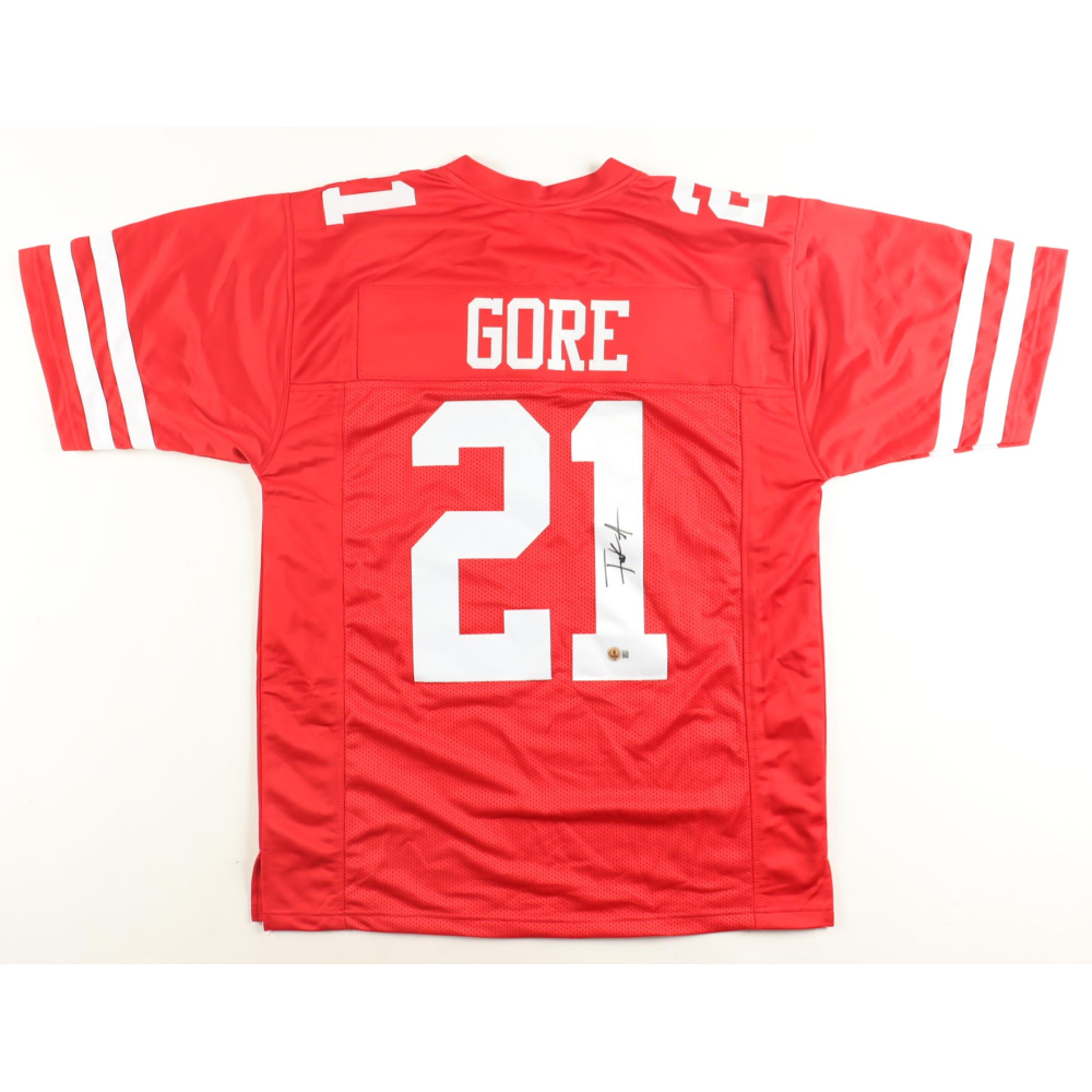 Frank Gore Signed Jersey (Beckett) at PristineAuction.com Frank Gore Signed Jersey (Beckett) at PristineAuction.com