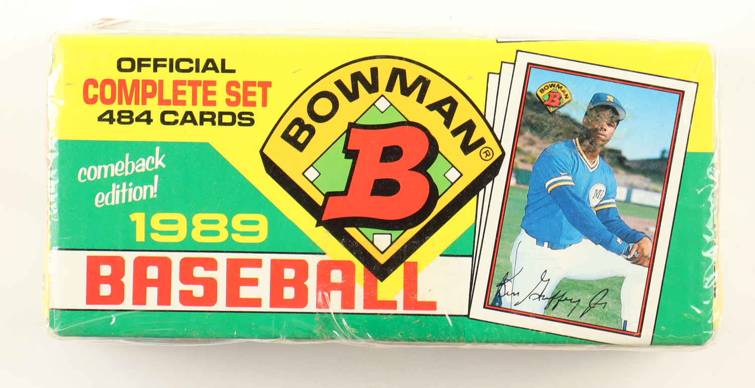 1989 Bowman Complete Baseball Complete Factory Set of (484) Cards at PristineAuction.com 1989 Bowman Complete Baseball Complete Factory Set of (484) Cards at PristineAuction.com