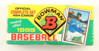 1989 Bowman Complete Baseball Complete Factory Set of (484) Cards at PristineAuction.com
