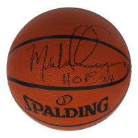 Michael Cooper Signed NBA Basketball Inscribed "H.O.F. 24" (JSA) at PristineAuction.com