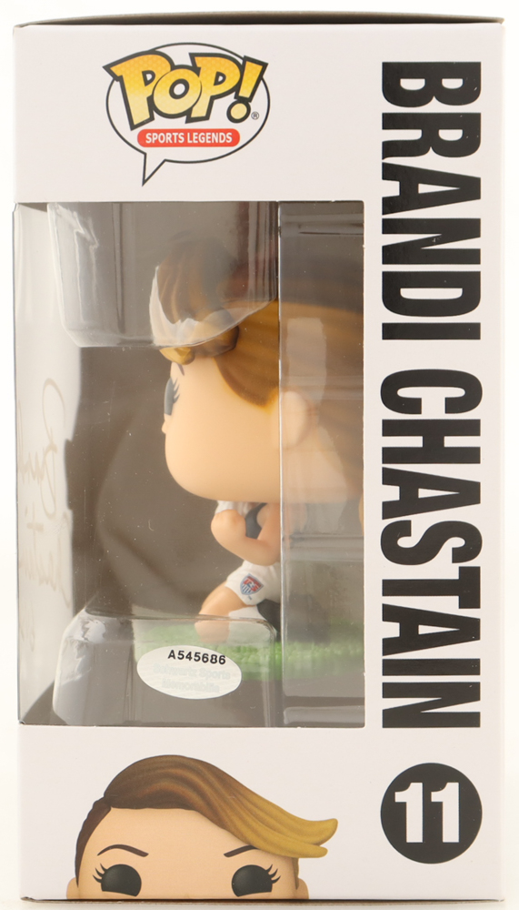 Brandi Chastain Signed "Team USA" #11 Funko Pop! Vinyl Figure Inscribed "6 USA" (Schwartz) at PristineAuction.com Brandi Chastain Signed "Team USA" #11 Funko Pop! Vinyl Figure Inscribed "6 USA" (Schwartz) at PristineAuction.com