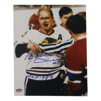 Bobby Hull Signed Blackhawks 8x10 Photo Inscribed "HOF 1983" (Schwartz) at PristineAuction.com