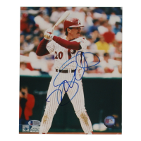 Mike Schmidt Signed Phillies 8x10 Photo (Beckett) at PristineAuction.com