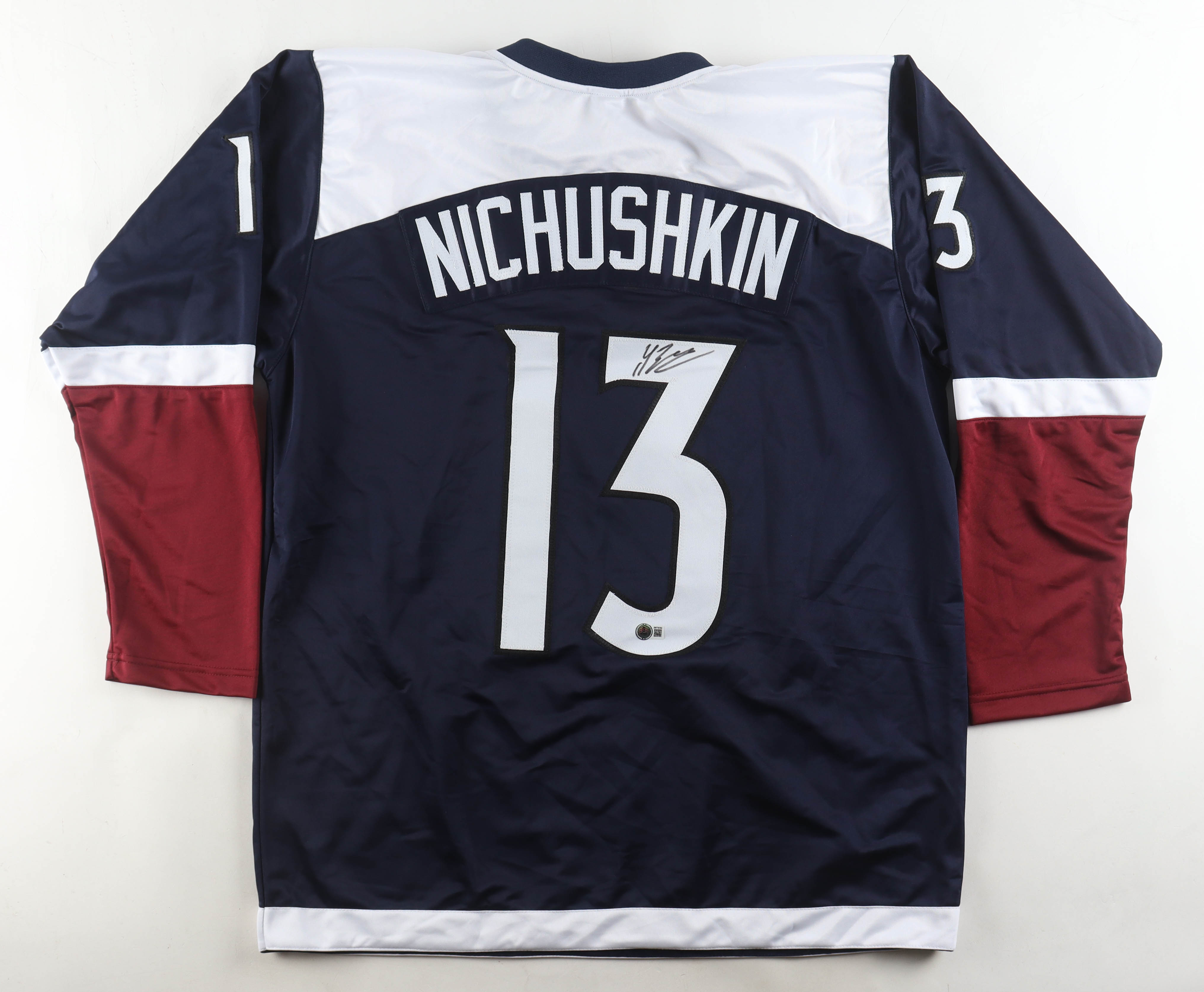 Valeri Nichushkin Signed Jersey (Beckett) at PristineAuction.com Valeri Nichushkin Signed Jersey (Beckett) at PristineAuction.com