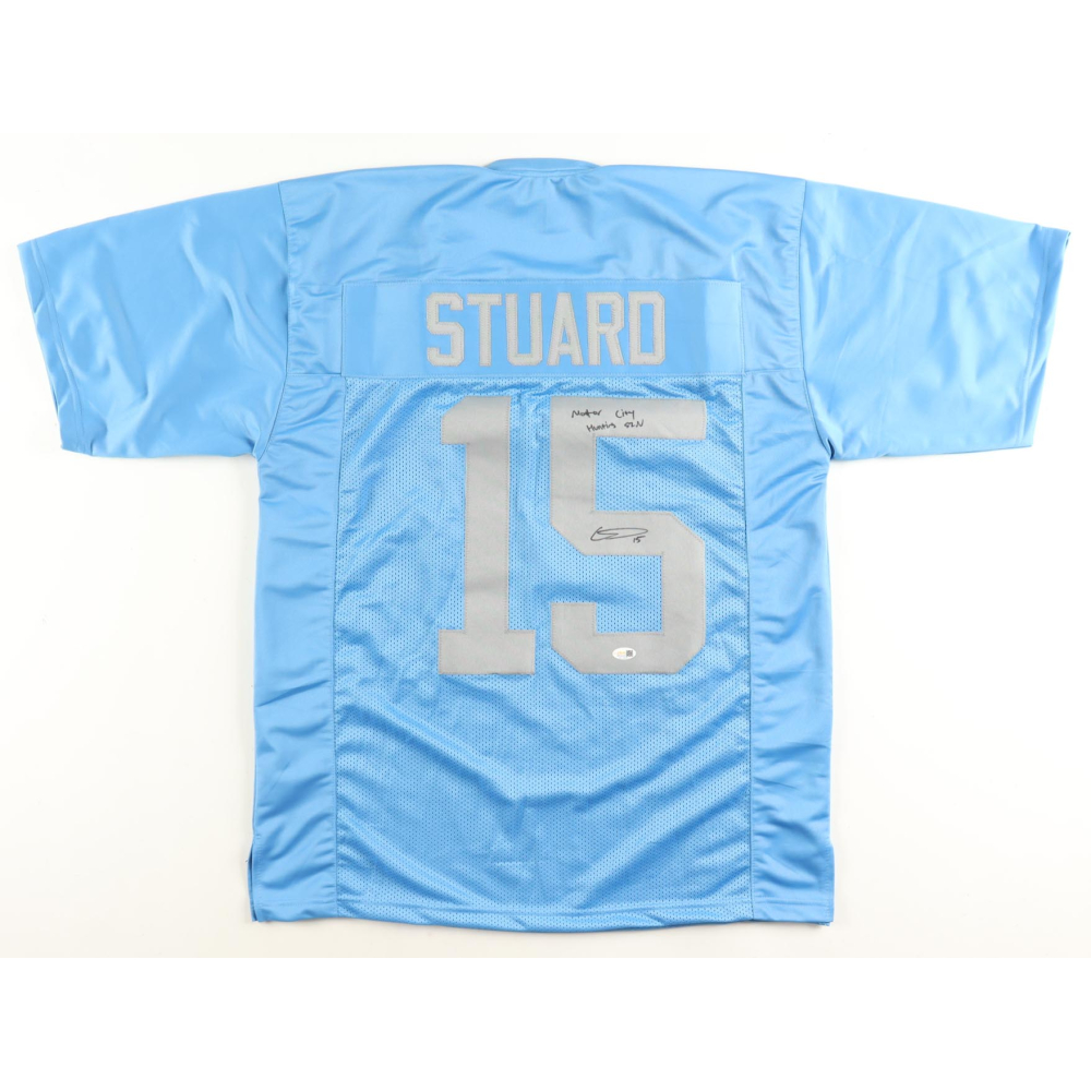 Grant Stuard Signed Jersey Inscribed "Motor City Hunting SZN" (JSA) at PristineAuction.com